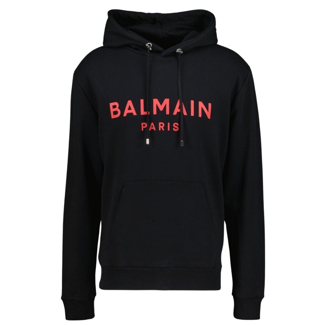 Black balmain sweater hotsell