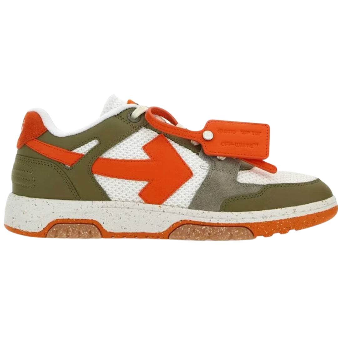 Off White Mens Sneakers Omia243S23Lea0015622 Green