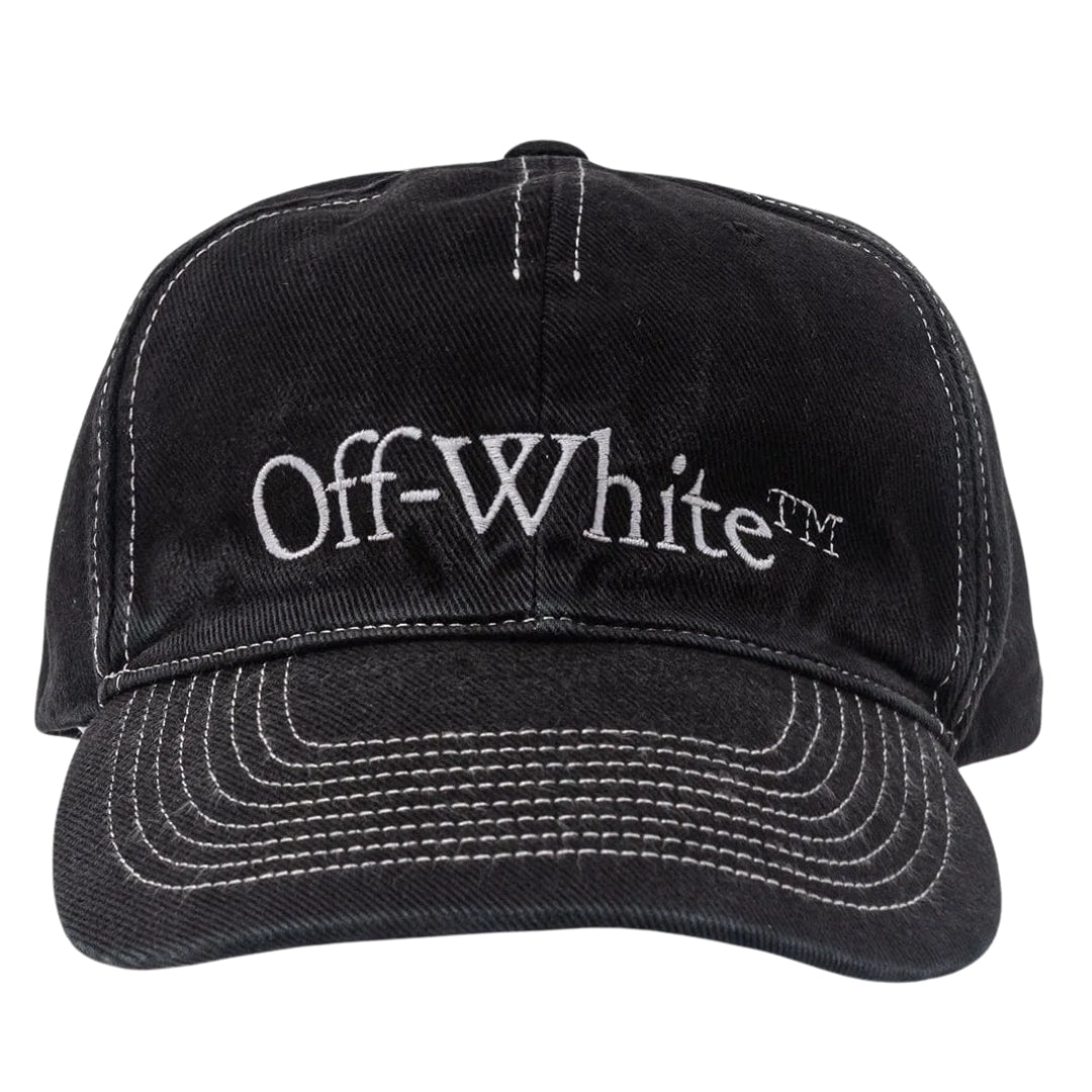 Off White Mens Omlb041S23Den0061001 Baseball Cap Black Style Centre Wholesale