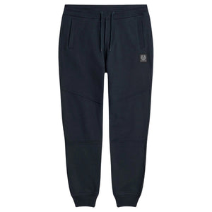 Belstaff Plain Navy Blue Cuffed Sweatpants XXL