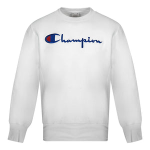 Champion Mens 215211 WW001 Sweater White