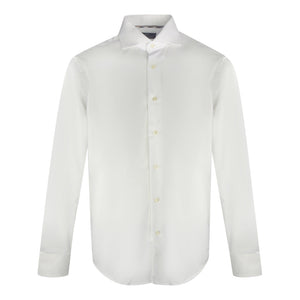 Aquascutum Long Sleeve White Shirt