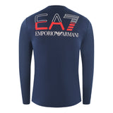 Ea7 Mens 3Rpt08 Pjlbz 1554 T Shirt Navy Blue