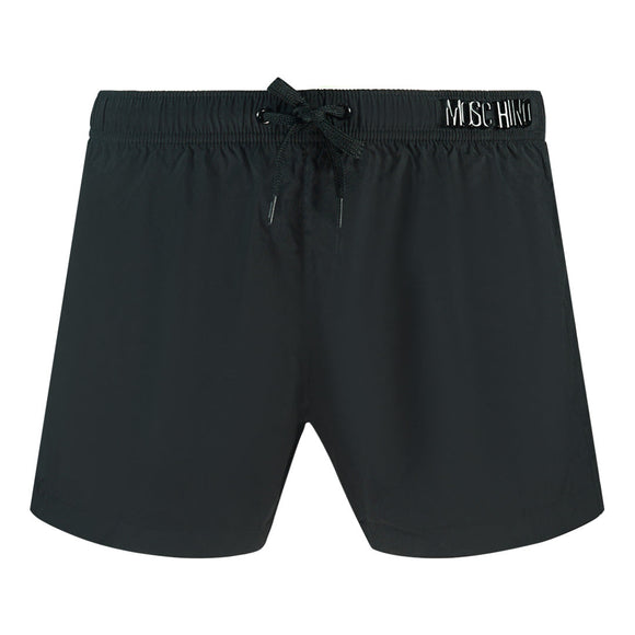 Moschino Mens 5B61082302 0555 Swim Shorts Black