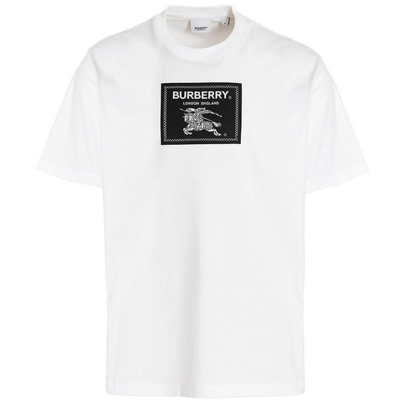 Burberry Mens T Shirt 8064397 Roundwood White