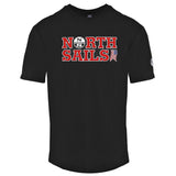 North Sails Mens 9024110999 T Shirt Black