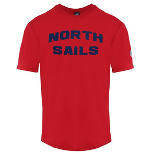 North Sails Mens 9024180230 T Shirt Red