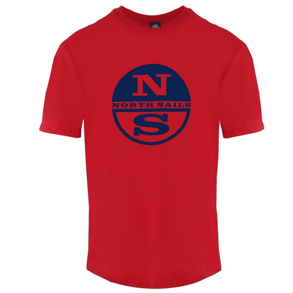 North Sails Mens 9024190230 T Shirt Red
