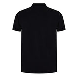 Moschino Mens A1608 9411 0555 Polo Shirt Black