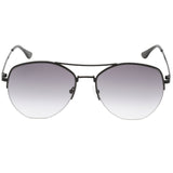 Calvin Klein Grey Gradient Lensed Black Sunglasses One Size