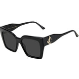 Jimmy Choo Eleni 807 IR Black Sunglasses 53/20/145