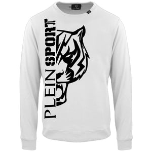 Plein Sport Mens FIPSG1304 01 Sweatshirt White