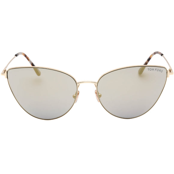 Tom Ford FT1005 28B Anais-02 Shiny Rose Gold Sunglasses 62/17/140