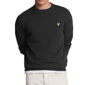 Lyle & Scott Crew Neck Gunmetal Grey Pull Over Jumper S