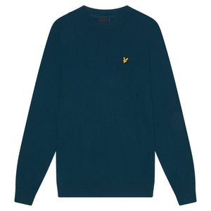 Lyle & Scott Crew Neck Apres Navy Blue Pull Over Jumper S