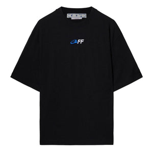 Off-White Exactly The Opposite Logo Oversized Fit Black T-Shirt S