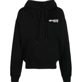 Off-White Carlos Arrow Logo Black Oversized Fit Hoodie S