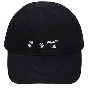 Off-White Mens Baseball Cap OMLB041C99FAB0011001 Black