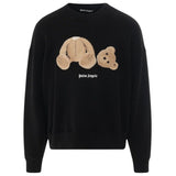 Palm Angels Kill The Bear Logo Black Jumper XS