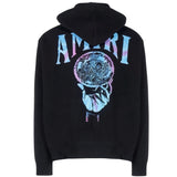 Amiri Crystal Ball Black Cashmere Hoodie M