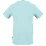 Aquascutum Small Aldis Chest Logo Sky Blue T-Shirt S