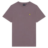 Lyle & Scott Branded Chest Logo Purple Highland Mauve T-Shirt M