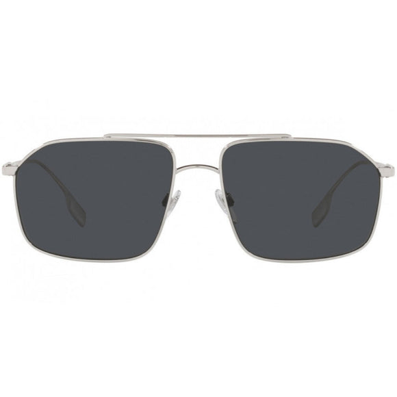 Burberry Be3130 100587 Mens Sunglasses Silver