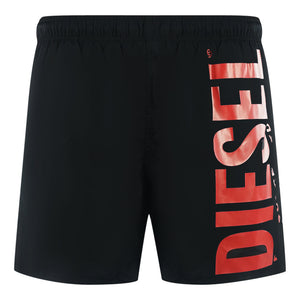 Diesel Bmbx Wave Wf Black Swim Shorts