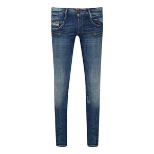 Diesel Womens Clush 0070U Denim Jeans Blue