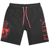 Philipp Plein Mens Cupp19 L0199 Swim Shorts Black