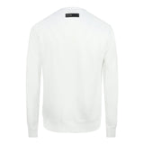 Philipp Plein Sport Mens Fips211 01 Sweatshirt White