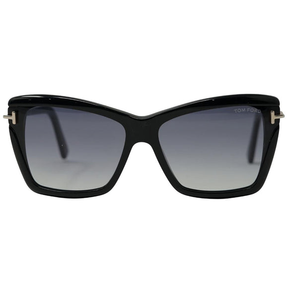 Tom Ford Ft0849 F Leah 01B Womens Sunglasses Black