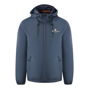 Aquascutum Mens Jk001 11 Jacket Navy Blue