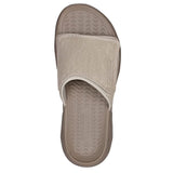 Sketchers Mens Kester Flip Flops Beige