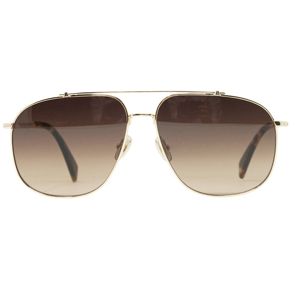 Lanvin Mens LNV110S 740 Sunglasses Gold