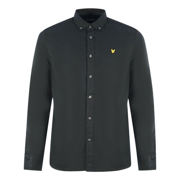 Lyle & Scott Mens LW1224V Z865 Shirt Black