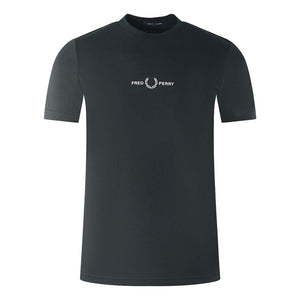 Fred Perry Mens M2706 184  T Shirt Black