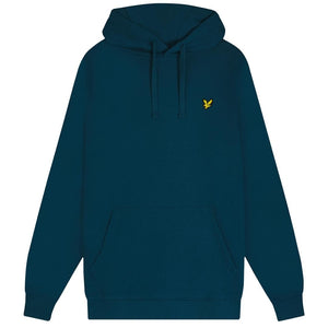 Lyle & Scott Branded Apres Navy Pull-over Hoodie