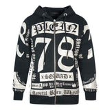 Philipp Plein Mens Hoodie Jacket Mjo0039 My Shadows 02