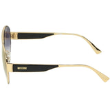 Moschino Womens MOS084/S J5G FQ Sunglasses Gold