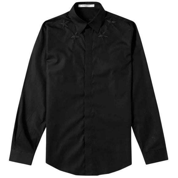 Givenchy Mens Shirt Bm601C1Y39 Black