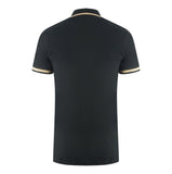 Aquascutum Mens P01023 99 Polo Shirt Black