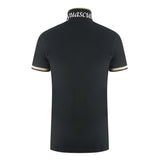 Aquascutum Mens P01023 99 Polo Shirt Black