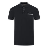 Aquascutum Mens P01523 99 Polo Shirt Black