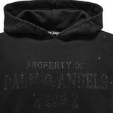 Palm Angels Mens Pmbb117S22Fle0011010 Hoodie Black