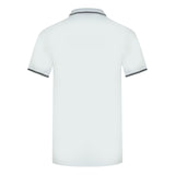 Aquascutum Mens QMP052 01 Polo Shirt White