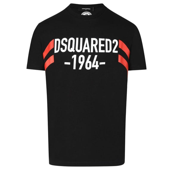 Dsquared2 Mens T Shirt S74Gd0805 900 Black