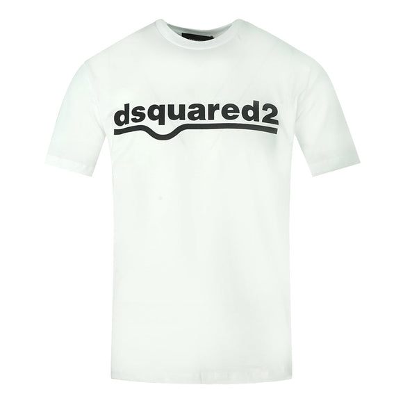 Dsquared2 Mens S75Gd0141 S22427 100 T Shirt White