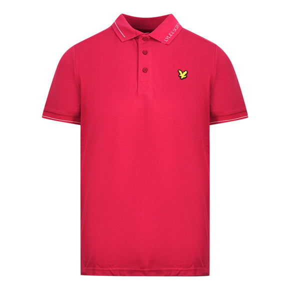 Lyle & Scott Mens Polo Shirt SP1564G E46 Red