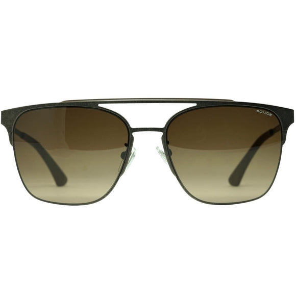 Police Mens Sunglasses SPL347M 05AF Brown